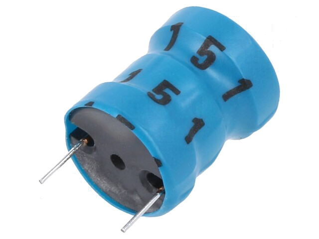 Smoorspoel: ferriet; 150uH; 1,2A; 360mΩ; ±10%; 10kHz Smoorspoel: ferriet; 150uH; 1,2A; 360mΩ; ±10%; 10kHz